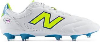 New Balance Unisex 442 Elite FG V3 en Blanco/Verde, Talla 44.5