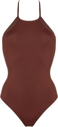 Eres Costume intero Numéro con scollo allamericana - Marrone