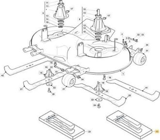 OEM Hoja Stiga 122cm Original Stiga - 1134-9230-01