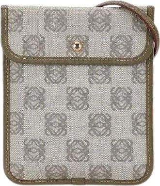 Loewe Pre-owned Cross Body Bags, female, Green, Size: ONE SIZE Pre-owned Cross Body Bag