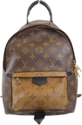 Louis Vuitton Pre-owned Backpacks, female, Brown, Size: ONE SIZE Pre-owned Vintage Backpack