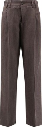 Pantaloni Torino Michael wollen broek - Bruin