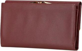 Cartier Pre-owned Wallets, female, Red, Size: ONE SIZE Pre-owned Vintage Wallet