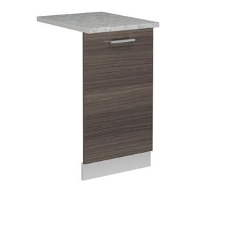 Vicco Tapa Del Lavavajillas R-line, Gris Noble, 45 Cm, Et M&aacute;rmol, Vicco