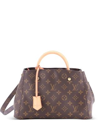 Louis Vuitton Montaigne Handtas Monogram canvas BB tas - Bruin