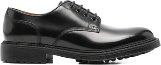 Doucal's Leren Derby schoenen - Zwart