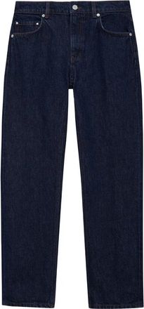 Anine Bing Straight Jeans - Dames - Regular Fit Jeans - Blauw - W27 - Jeans