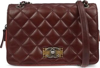 Chanel Borsa a spalla con battente 2016-2017 - Rosso