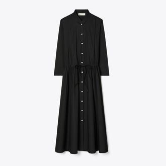 Tory Burch Womens Long Poplin Shirtdress, size 18
