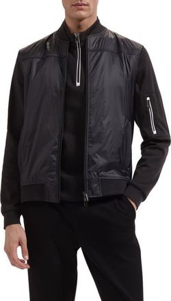 Bugatchi Soft Touch Knit Vest in Black at Nordstrom, Size X-Large