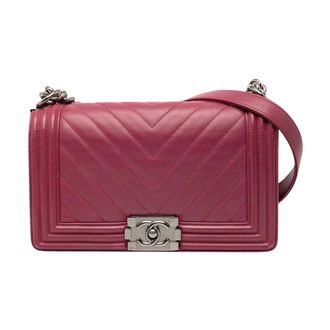 Chanel Pre-owned Flap Bag - Dames - Pre-owned - Roze - Maat: ONE Size