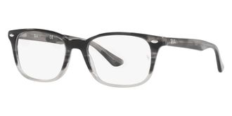Ray-Ban Demo Square Unisex Eyeglasses RX5375 8106 53