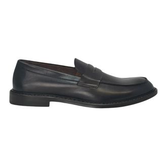 Doucal's Mocassino Penny - male - Doucals - Loafers - Brown - 9 UK - Shoes