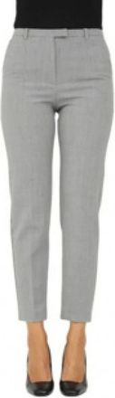 Patrizia Pepe Dames, Broeken, Grijs, Maat: XS