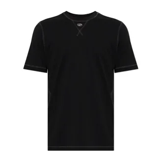 Diesel Tops, Heren, Zwart, M, Katoen, T-Madjust-Tr T-Shirt