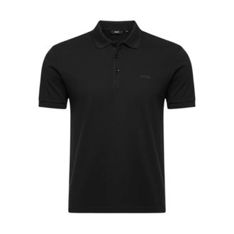 HUGO BOSS Hugo, Polo Shirts, male, Black, Size: 2XL Polo Paddy