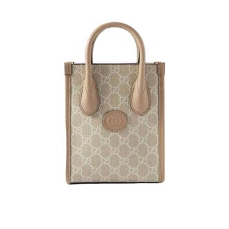 Gucci Handbags, female, Beige, ONE SIZE, GG Supreme Retro Mini Tote