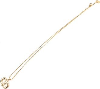 Dior Gold Plated CD Pendant Necklace With Womens Chain (Pre-Owned)