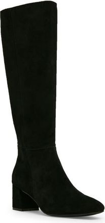Blondo Alexis Waterproof Knee High Boot in Black Suede at Nordstrom, Size 5.5
