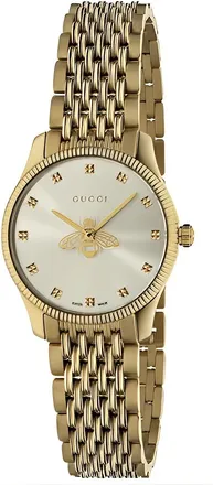 Gucci Accessoires, Dames, Geel, ONE Size, Ya 1265021 Horloge