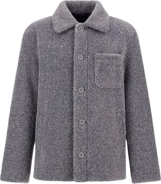 Herno Teddy Jacket - - Jackets - Uomo - Grigio - XL