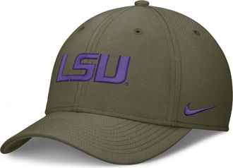 Nike LSU Primetime Nike Mens Dri-FIT College Hat in Brown | NC302DHLSN-U78