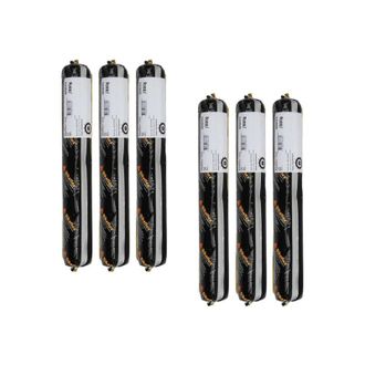 Sika Sika - Set di 6 sigillanti universali per veicoli commerciali flex 515 - Bianco - 600ml