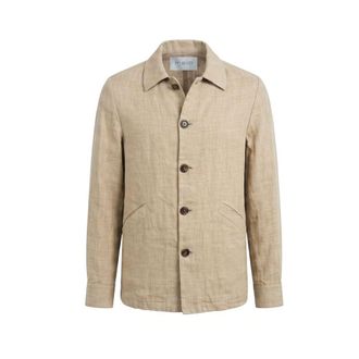 Malo Linen Men Mens Jacket