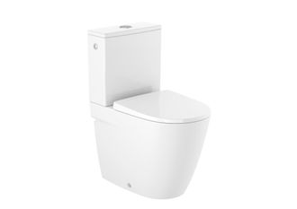 Roca Roca Ona Inodoro Rimless Completo Compacto - Alimentaci&oacute;n Inferior - Asiento: Caida Amortiguada - Ref: A342688000+a341681000+a801e22001
