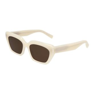 Saint Laurent Sunglasses, unisex, White, 55 MM, SL 826 Page Sunglasses