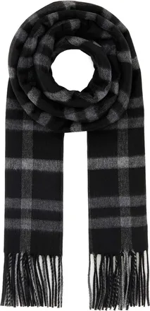 Saint Laurent Embroidered Silk Blend Scarf