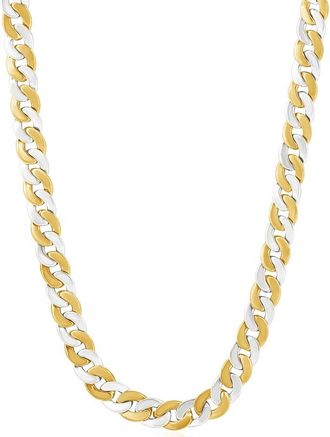 Pompeii3 Mens Cuban 14k Gold (72gram) or Platinum (115gram) 7.5mm Link Chain Necklace 22