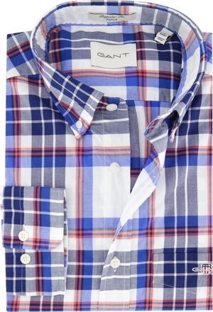 GANT Heren, Overhemden, Blauw, Maat: 5XL