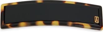 Alexandre de Paris Tortoiseshell Pattern Barrette in Black And Tortoise at Nordstrom