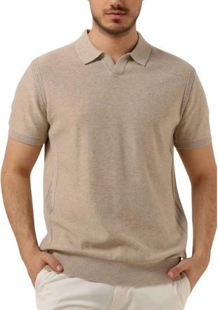 Dstrezzed Dstrezzed, Tops, Heren, Beige, M, Katoen, Mercury Short Sleeve Polo