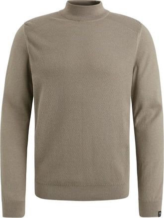 Vanguard Truien & Vesten, Heren, Beige, M, Katoen, Turtleneck Sweater