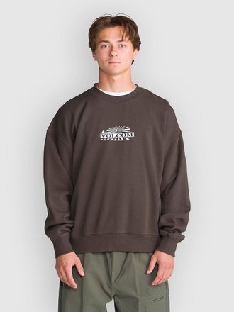 Volcom Stone Op Crew Jersey marr&oacute;n
