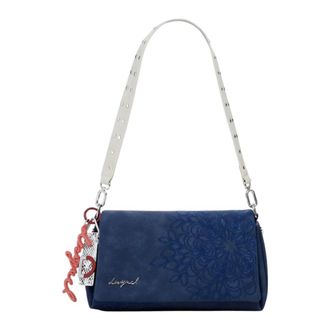 Desigual Dames, Tassen, Blauw, Maat: ONE Size Poliester