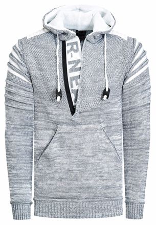Rusty Neal 1/2 Zip Chunky Future Hoodie