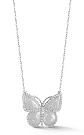 Glaze Jewelry Sterling Silver Butterfly Necklace