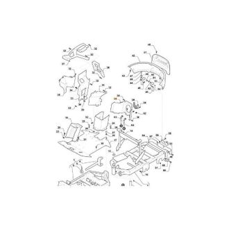 STIGA Sports Placa De Columna De Asiento Trasero Pfm Vnn Original Stiga - 387547009/1