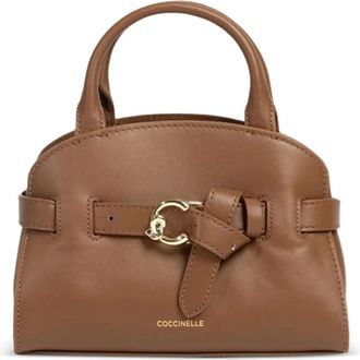 Coccinelle Borsa tote con fibbia - Marrone