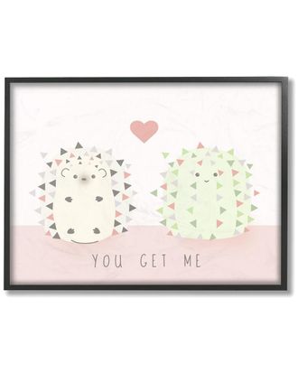 Stupell Industries The Kids Room By Stupell You Get Me Hedgehog