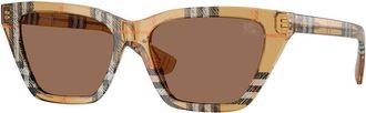 Burberry BE4468 416373 Womens Sunglasses Size 54