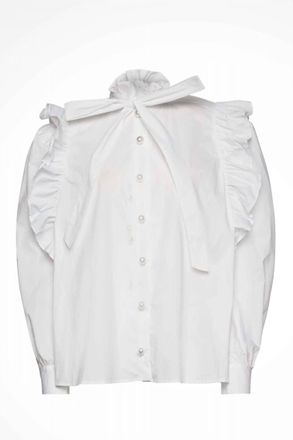 Custommade Womens Denja Top In White