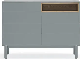 Teulat Design Kommode Corvo Pearl Grey 120 x 90 cm