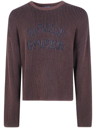 Daily Paper Clothing Sweater Stacked Rib Knit Dias
