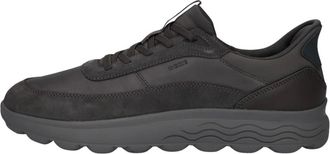 Geox U Spherica Plus - Heren - Schoenen - Grijs - Maat: 42 EU Leer
