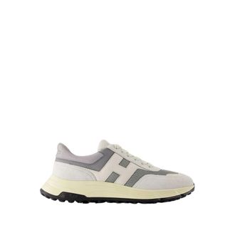 Hogan Hyperlight Leather Sneakers - Heren - Sneakers - Veelkleurig - 41 1/2 EU - Leer - Schoenen