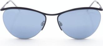 DKNY Ladies Blue Cat Eye Sunglasses DK107S